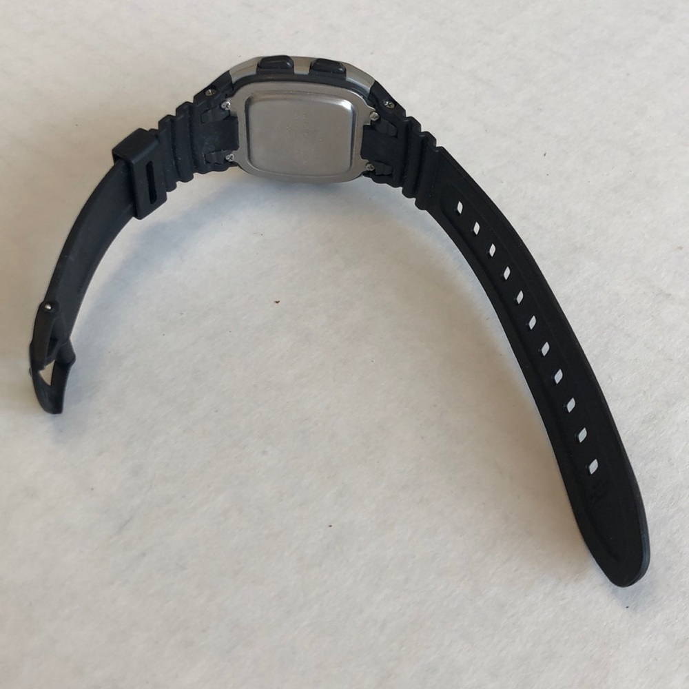Casio Mens Watch Black Silver View 3